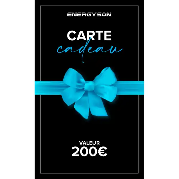 Pas Cher EnergysonCarte Cadeau 200