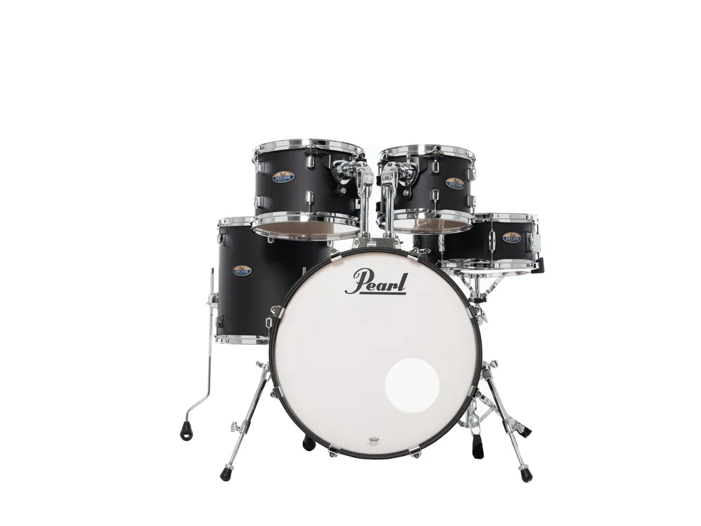 Marque Pearl Drums DECADE MAPLE Fusion 20‘‘ 5 fûts Satin Slate Black sans hardware