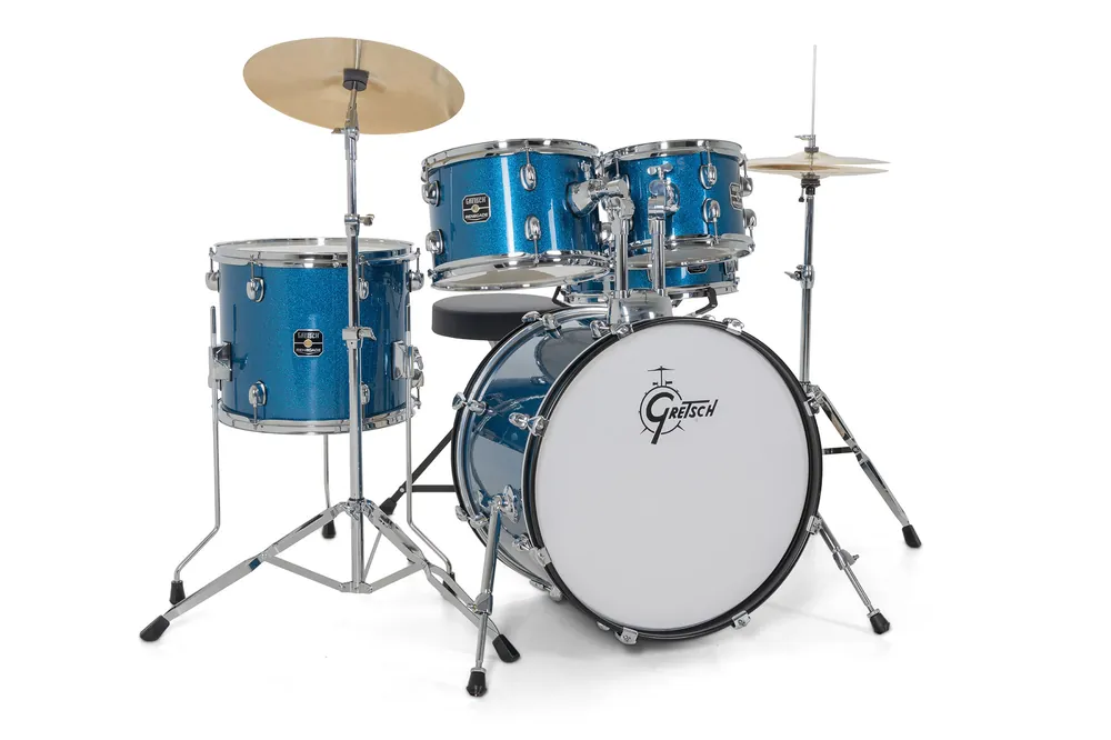Jusqu'à Épuisement Des Stocks Gretsch Drums Renegade 20‘‘/5pcs - Blue Sparkle