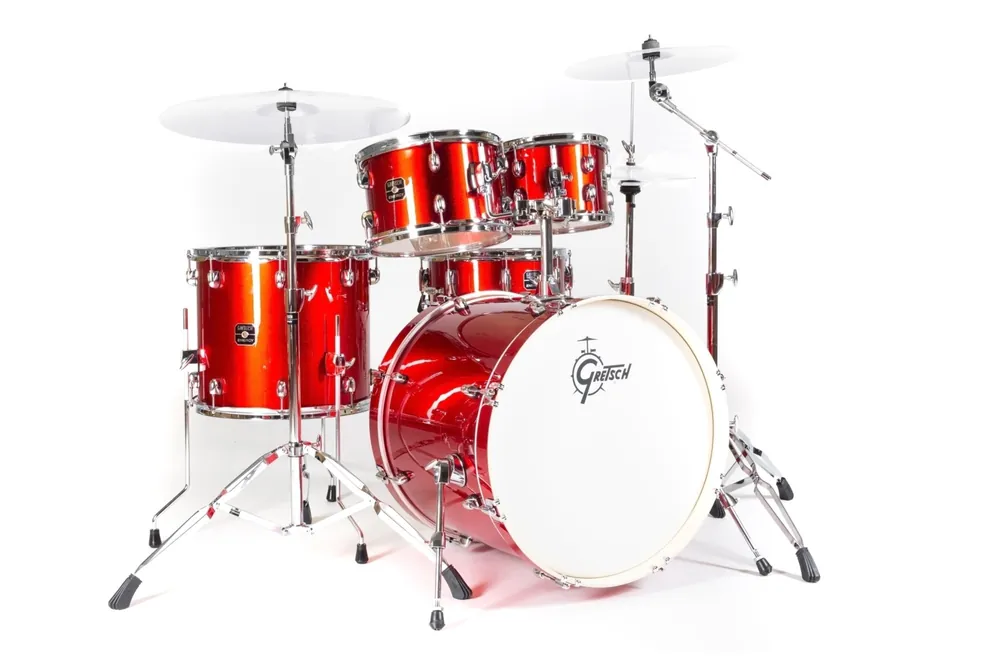 Seulement Aujourd'hui Gretsch Drums Energy 22‘‘/5pcs, Rouge