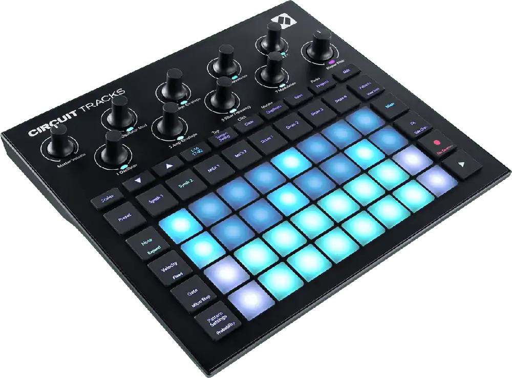 Achat Immédiat Novation CIRCUIT-TRKS Groove box à matrice RGB