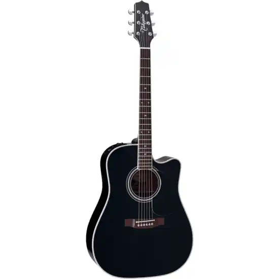 Solde Takamine EF341SC Black Guitare electro-acoustique takamine