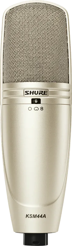 Shure KSM44A-SL Micro statique 1" cardio/omni/8 Seulement Aujourd'hui