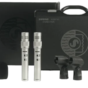 Nouvel Arrivage Shure KSM141SLSTEREO Paire de micros KSM141/SL
