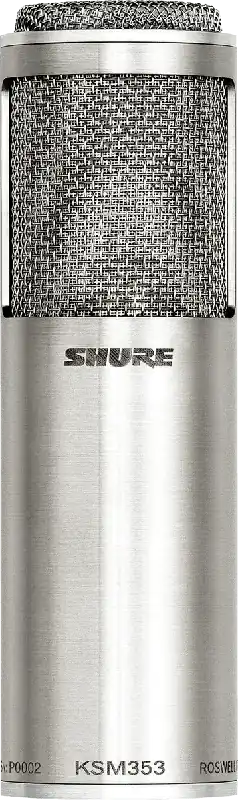 Shure KSM353-ED Micro à ruban dynamique bidirectionnel Commande En Gros