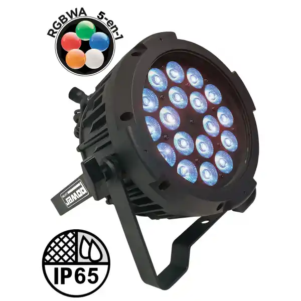 Bon Plan Power LightingPAR SLIM 18x10W IP65 PENTA25