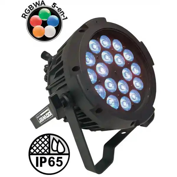 Power LightingPAR SLIM 18x10W IP65 PENTA40 Livraison Express