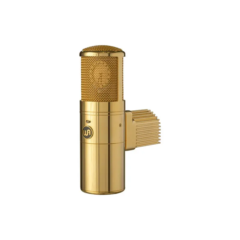 Offre Exclusive Warm Audio WA-8000G - Microphone à condensateur à lampe - Finition dorée - EDITION LIMITÉE