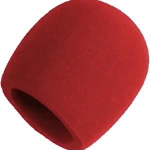 Shure A58WS-RED Bonnette rouge pour Micros Type SM 58 Haute Qualité