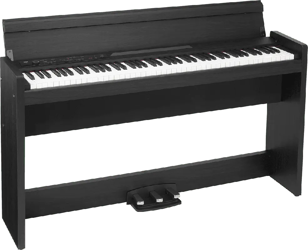 Vente Flash Korg LP380U-RWBK Piano numérique 88 notes, couleur ébène avec stand