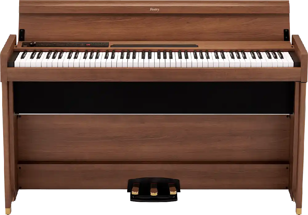Seulement Aujourd'hui Korg POETRY 88 notes, Bluetooth,bois naturel avec stand