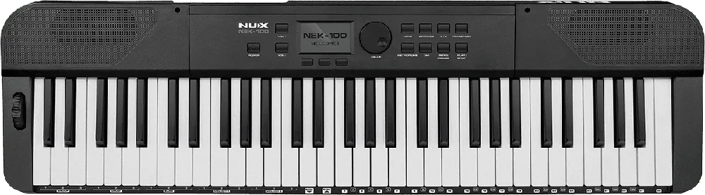 Quantité Limitée NUX NEK-100 Piano portable 61 touches