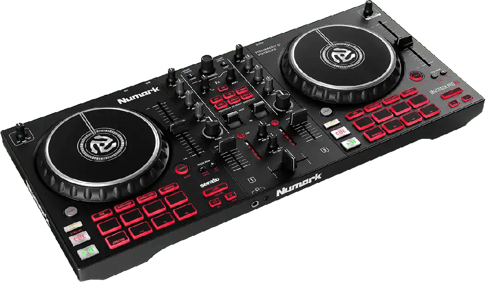 Nouveauté Numark MIXTRACKPROFX 2 voies + 16 pads + carte son