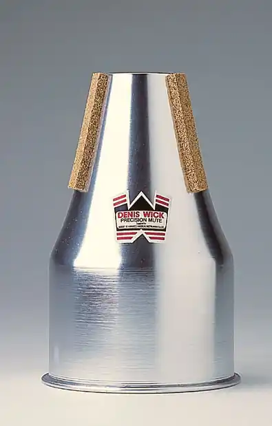 Quantité Limitée Denis Wick 5524 - sourdine droite aluminium