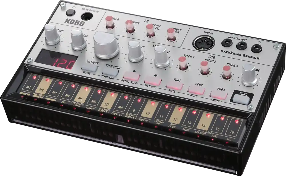 Certifié Korg VOLCA-BASS Basse analogique