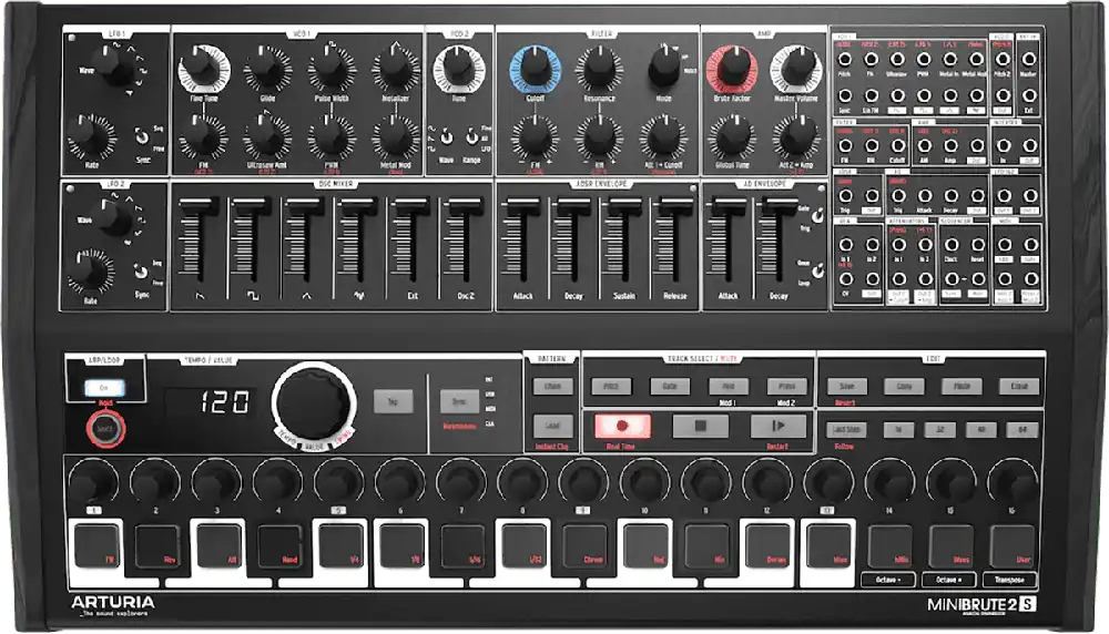 Acheter Direct Arturia MINIBRUTE2S-BK MiniBrute 2S Edition noire