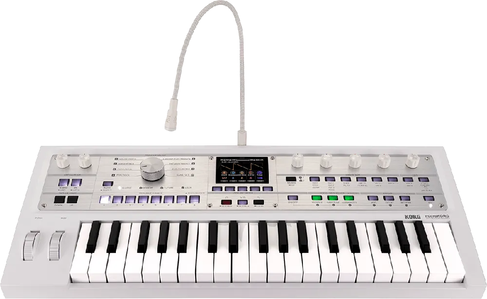 Nouvel Arrivage Korg MICROKORG-MK2-WH MicroKorg MK2 Blanc