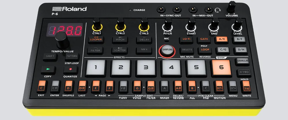 Roland P-6 CREATIVE SAMPLER Pas Cher