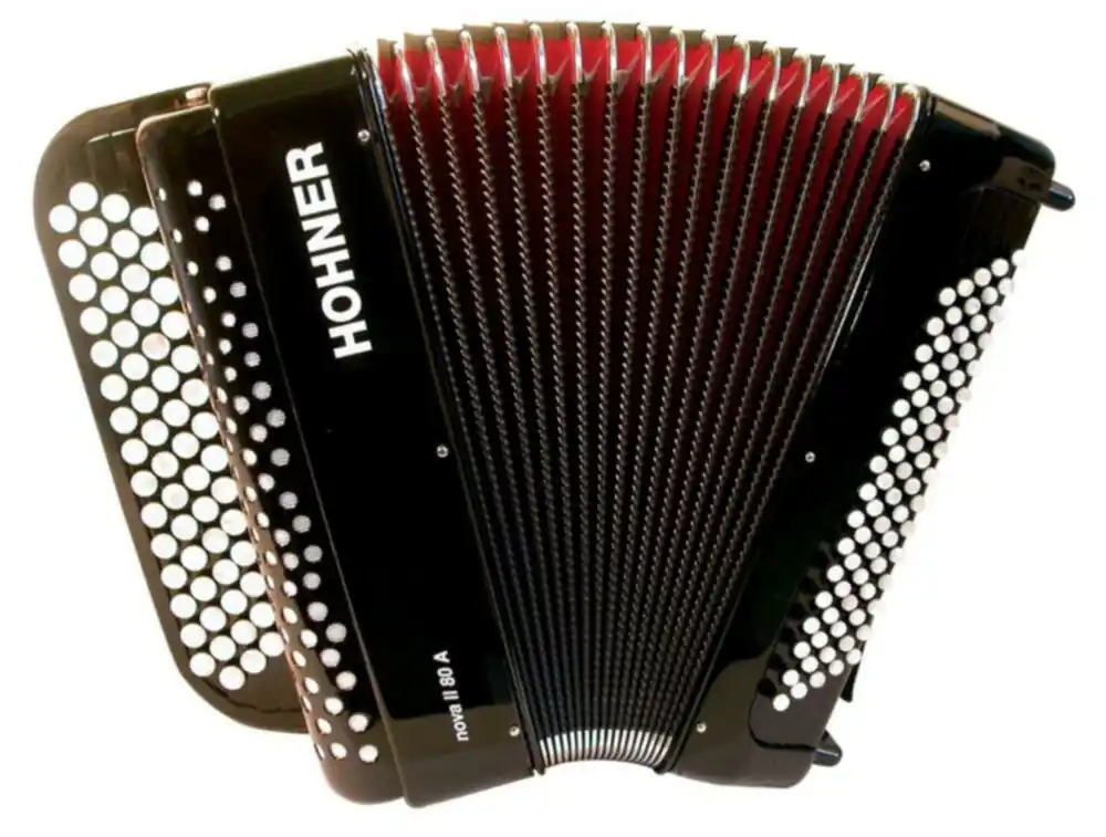 Hohner Accordéon NOVA II 80 NOIR Must-Have