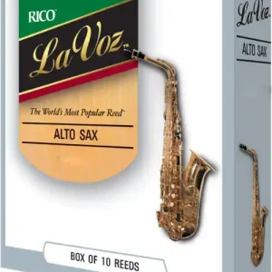 D‘Addario La voz médium soft - boite de 10 anches saxophone alto Authentique