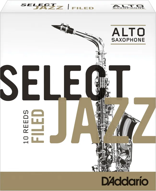 Bon Marché D‘Addario Select jazz filed force 4 Hard - boîte de 10 anches pour saxophone alto