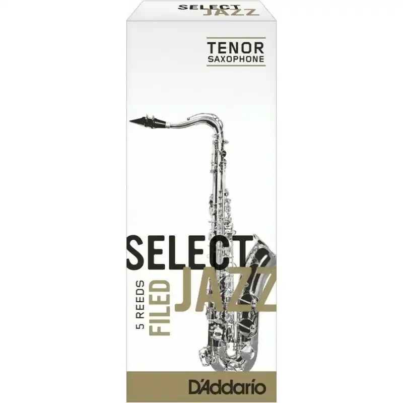 Jusqu'à Épuisement Des Stocks D‘Addario Select jazz filed force 4 Soft - boîte de 5 anches pour saxophone ténor