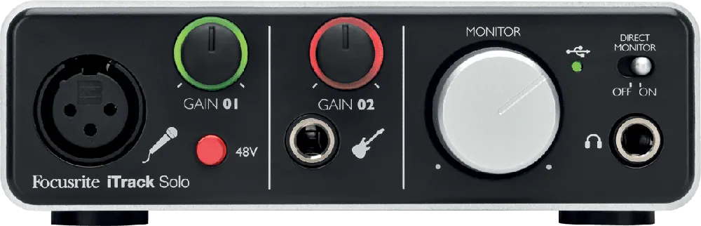 Vente Directe Focusrite ITRACK Interface 2 In / 2 Out