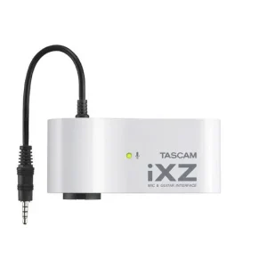 Tascam iXZ InterfaceE Mic & Guitare Pour iPad / iPhone / Android Commander Maintenant