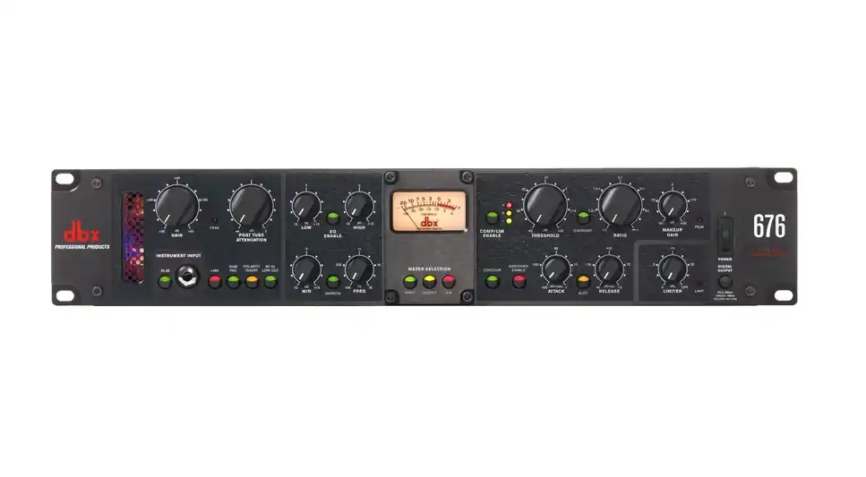 DBX 676 Préamplificateur à lampe pour microphone Certifié