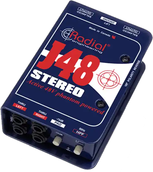 Radial SRA J48-STEREO Expédition Rapide