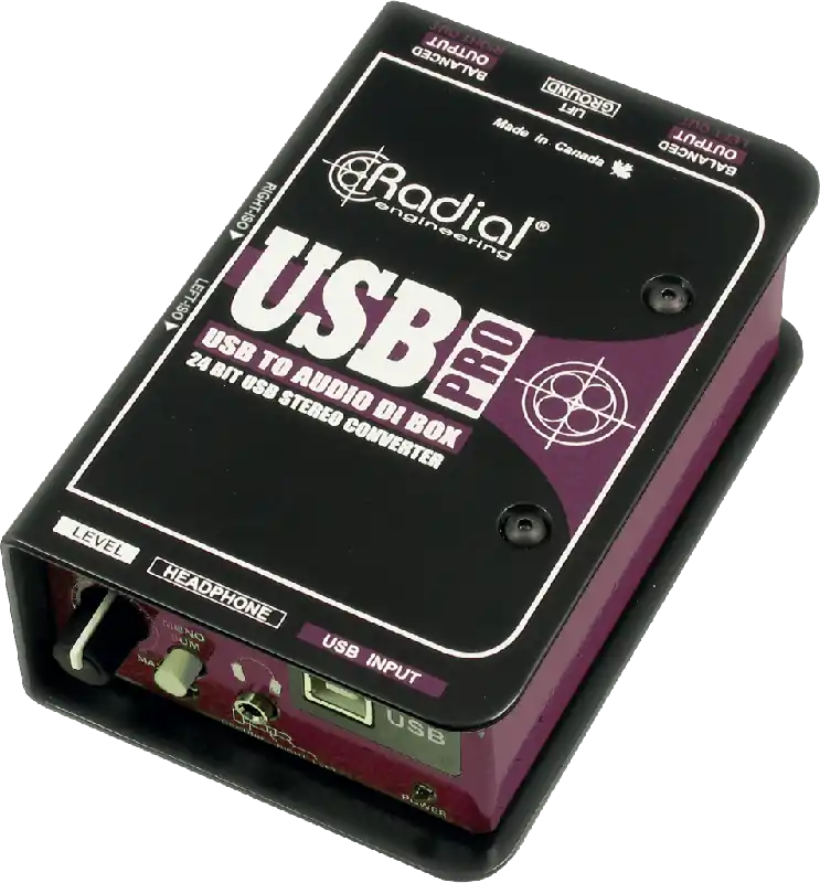 Radial SRA USB-PRO Haute Qualité