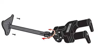 DISCONTINUE Hercules GSP40WB - Support mural orientable pour guitare Prix Promo