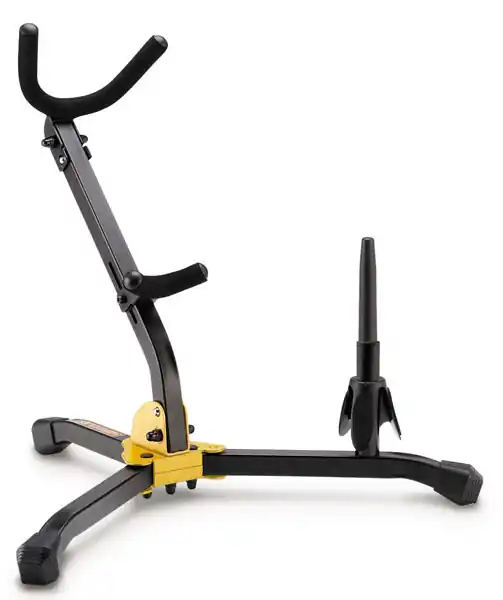 Hercules DS532BB - Support pliable pour saxophone alto ou ténor et flûte ou clarinette Promotion Saisonnière