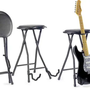 Nouveauté Stagg GIST-300 - Tabouret pour guitariste pliable