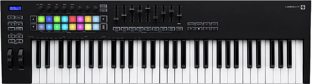Dernier Modèle Novation LAUNCHKEY-61-MK3 61 notes, 16 pads