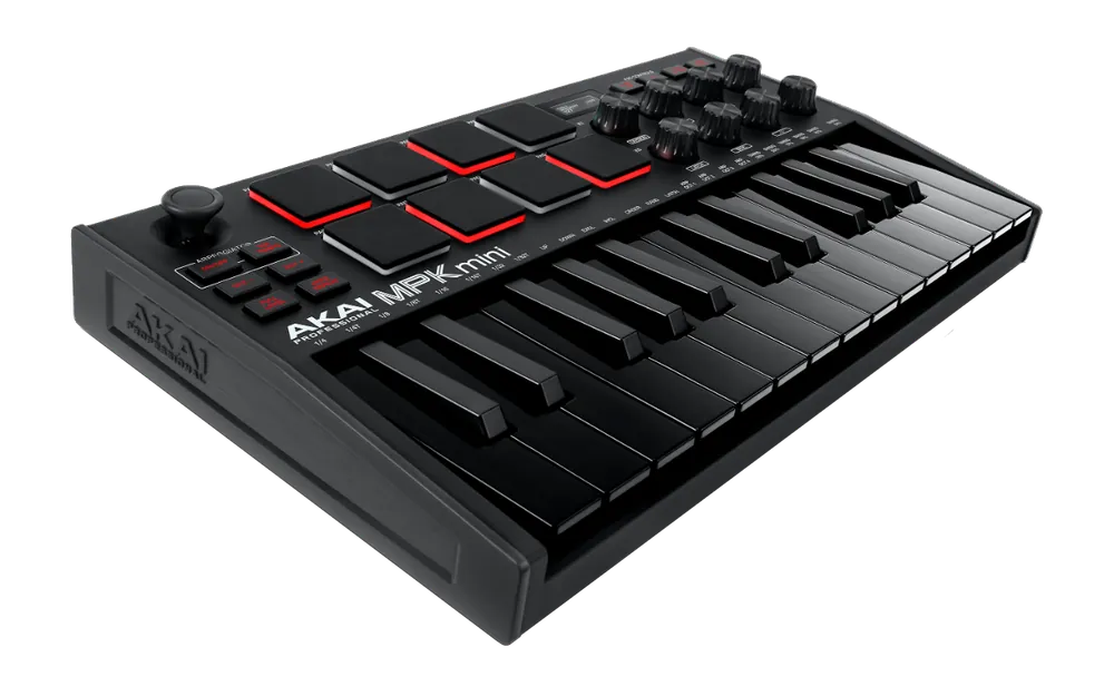 Petit Prix Akai Professional MPK 25 mini notes 8 pads écran OLED MPKMINI3BK