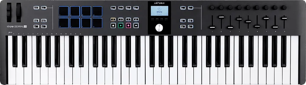 Marque Arturia Keylab Essential 3 61 touches noir