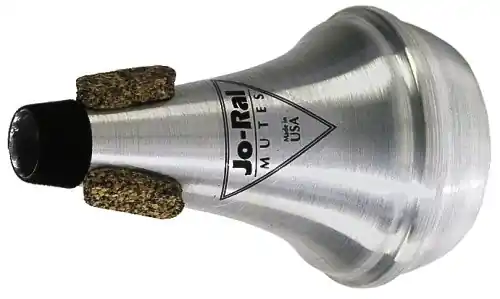 Jo-ral 5A - Sourdine droite aluminium pour trompette piccolo Dernière Chance