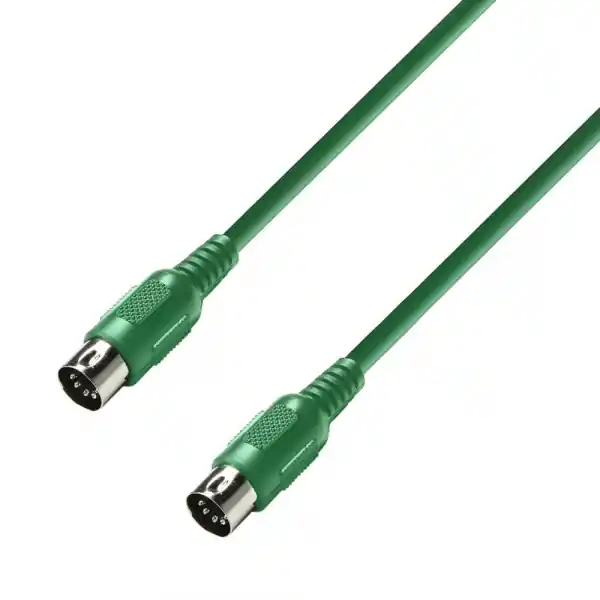 Prix Bas Adam Hall3 STAR MIDI 0150 GRN (1.5m)