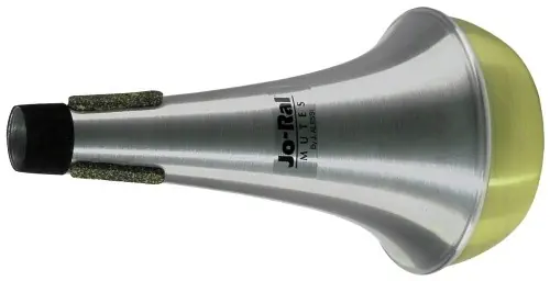 Jo-ral 4B - Sourdine droite aluminium fond laiton pour trombone basse Seulement Aujourd'hui