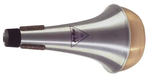Retour Gratuit Jo-ral 4C - Sourdine droite aluminium fond cuivre pour trombone basse