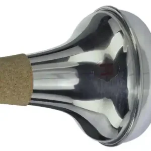 Marque Harmon E - Sourdine wah-wah aluminium avec coulisse intérieur pour trombone