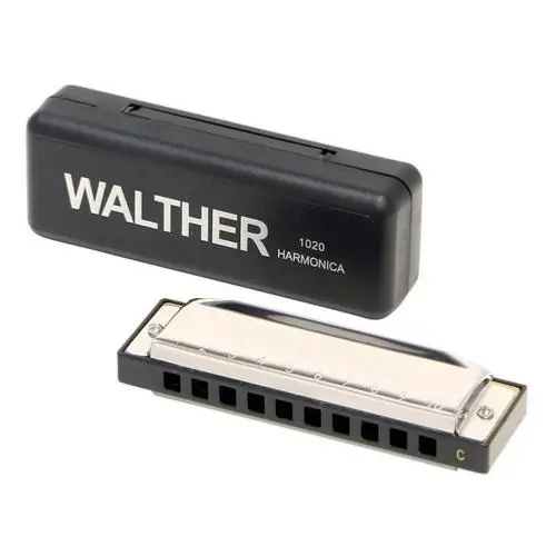 DISCONTINUE WALTHER 1020 - Harmonica diatonique en Do majeur Achat Immédiat