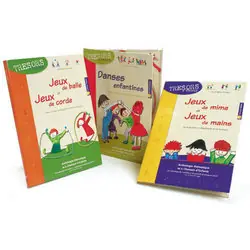 Usine Directe DISCONTINUE Fuzeau 7028 - Les 3 DVD et livrets Trésors d‘enfance - Anne Marie Grosser