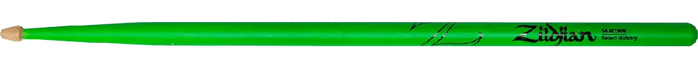 Zildjian BAGUETTES 5A ACORN NEON VERT Promotion Saisonnière