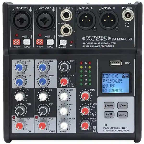 Definitive AudioDA MX4 USB Paiement Sécurisé