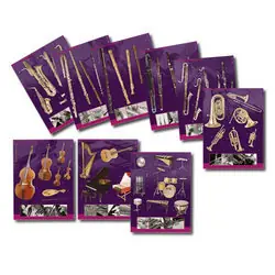 Fuzeau 3970 - SERIE DE 9 POSTERS CONNAISSANCE DES INSTRUMENTS Promotion