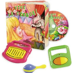 DISCONTINUE Fuzeau 9811 - Un monde en musique Vive le Cirque ! - Michèle Bartavelle Must-Have