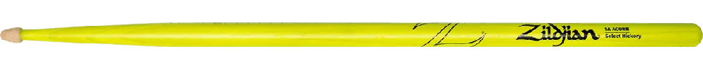 Zildjian BAGUETTES 5A ACORN NEON JAUNE Affaire À Saisir