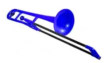 DISCONTINUE Jiggs Pbone Pbone - trombone ténor Sib plastique bleu Expédié Aujourd'hui